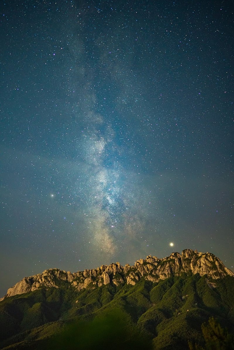 Starry Night Landscape